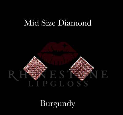 Rhinestone Lipgloss Mid Size Diamond