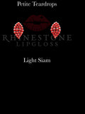 Rhinestone Lipgloss Petite Teardrop